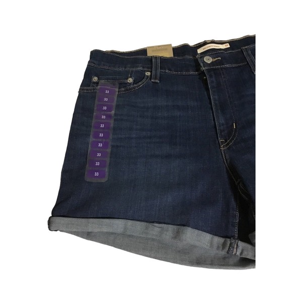 Levi Strauss Mid Length Shorts Size 33 NWT - Picture 2 of 9